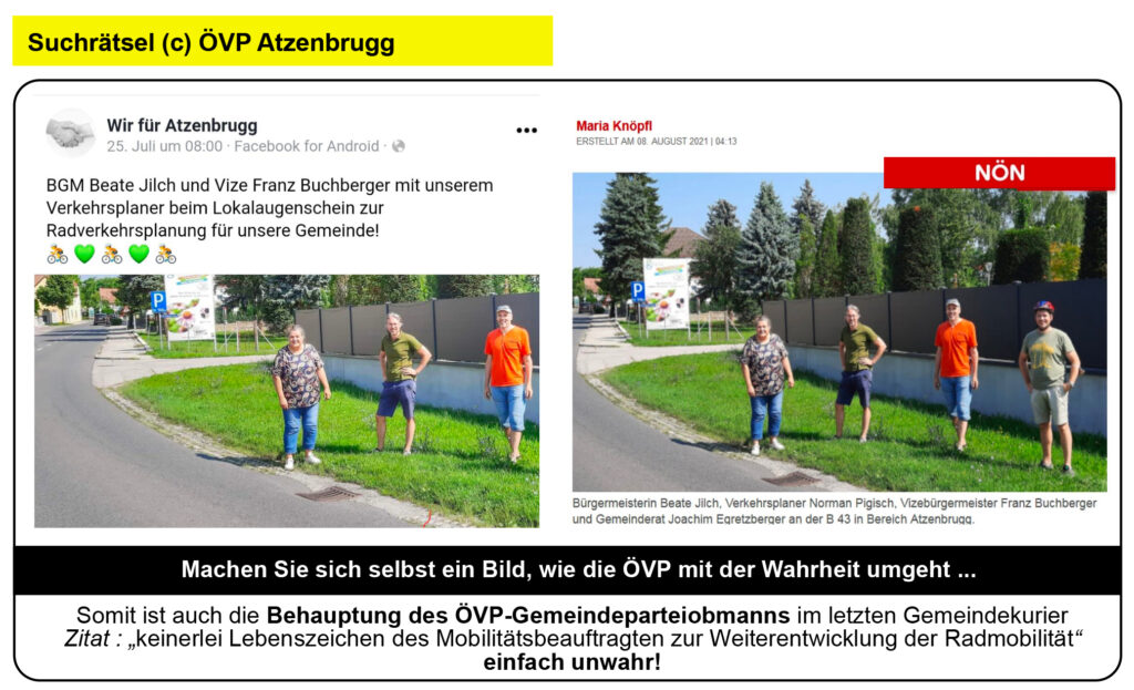 ÖVP und die Wahrheit